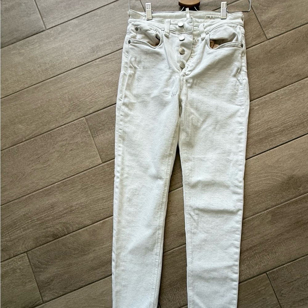 Rag & Bone Women's White Jeans